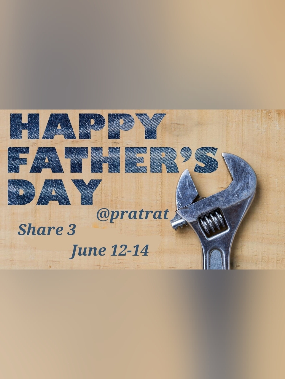 SIGN UP 👔JUNE 12-Jun 14👔Share 3👔Father's DAY Share👔